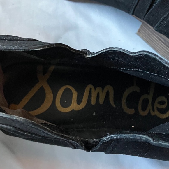 Sam Edelman Black Ankle Booties - Picture 3 of 14